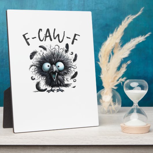 F Caw F Retro Classic Style Fotoplaat (Zijkant)