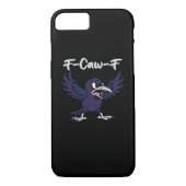 F-Caw-F Retro Graphic Case-Mate iPhone Case (Achterkant)