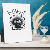 F Caw F Retro Klassieke Stijl Fotoplaat (Zijkant)