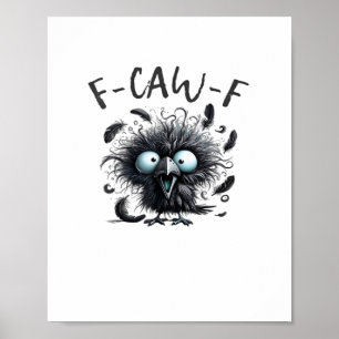F Caw F Retro Klassieke Stijl Poster