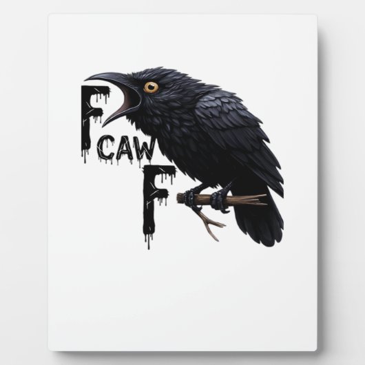 F Caw F Retro Klassieker Fotoplaat (Voorkant)