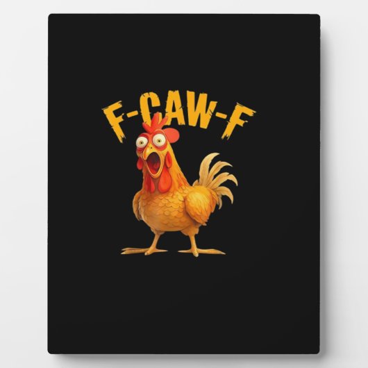 F-Caw-F Retro Klassieker Fotoplaat (Voorkant)