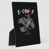 F-Caw-F Retro Klassieker Fotoplaat (Zijkant)