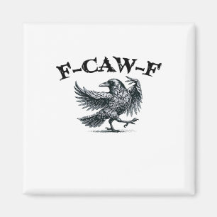 F-Caw-F Retro Stijl Magneet