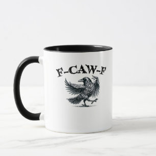 F-Caw-F Retro Stijl Mok