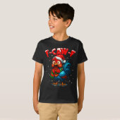 F Caw F Rooster Christmas Fcawf Chicken Whisperer  T-shirt (Voorkant volledig)