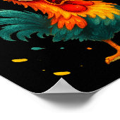 F Caw F Rooster Funny Bird Chicken Whisperer Fawk  Poster (Hoek)