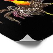 F-caw-f Rooster Funny Bird Fcaw-f Chicken Whispere Poster (Hoek)