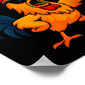 F Caw F Rooster Funny Bird Fcawf Chicken Whisperer Poster (Hoek)
