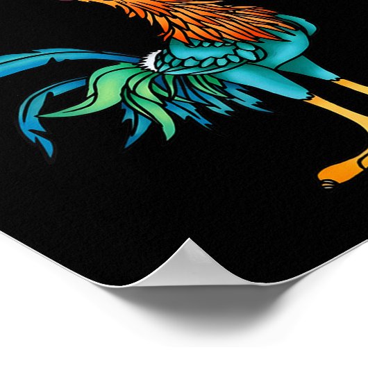 F Caw F Rooster Funny Bird Fcawf Chicken Whisperer Poster (Hoek)