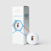 F Caw F Rooster Golfballen - Grappige Callaway (Verpakking)