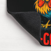 F-caw-f Rooster Meme Funny Chicken Humor Joke Fcaw Muismat (Hoek)