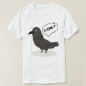 F-CAW-F Sarcastic Crow - Grappige vogel T-shirt (Design voorkant)