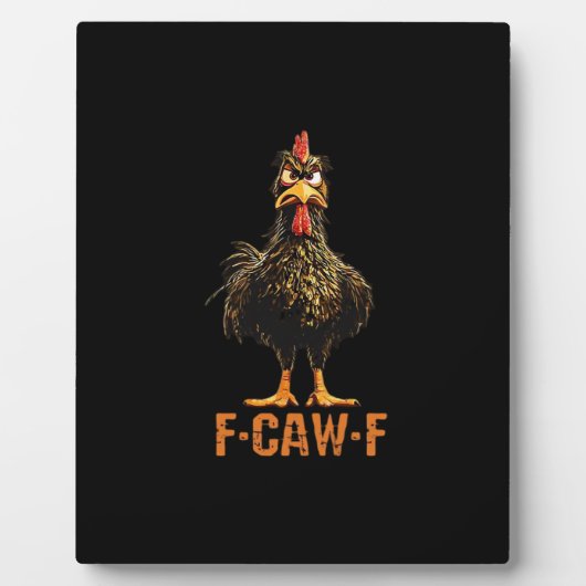 F-Caw-F Simple Clean Fotoplaat (Voorkant)