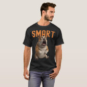 F-Caw-F Slimme buldog Essential T-Shirt (Voorkant volledig)