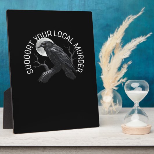 F-Caw-F - Support Your Murder Classic Fotoplaat (Zijkant)