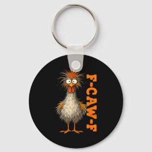 F Caw F T-shirt Kip F-caw-f Grappig Meme Mannen Vr Sleutelhanger