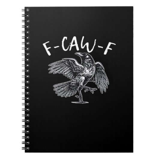 F-Caw-F Trendy Casual Notitieboek (Voorkant)