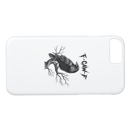 F Caw F Trendy Modern Style Case-Mate iPhone Case (Achterkant (Horizontaal))