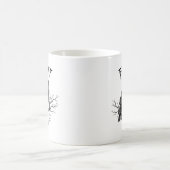 F Caw F Trendy Moderne Stijl Koffiemok (Center)