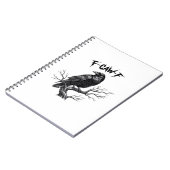 F Caw F Trendy Moderne Stijl Notitieboek (Linkerzijde)