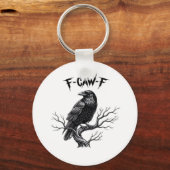 F Caw F Trendy Moderne Stijl Sleutelhanger (Voorkant)