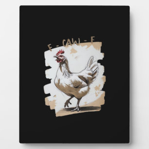 F-Caw-F Vintage Grafisch Fotoplaat