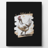 F-Caw-F Vintage Graphic Fotoplaat (Voorkant)