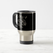 F-Caw-F Vintage Stijl Reisbeker (Voorkant links)