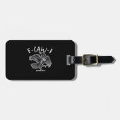 F-Caw-F Vintage Style Bagagelabel (Voorkant horizontaal)