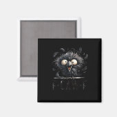 F-Caw-F Vogel Grappig Trendy Uniek Magneet (Voorkant / Achterkant)