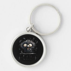 F-Caw-F Vogel Grappig Trendy Uniek Sleutelhanger
