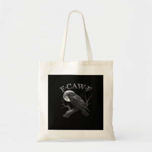 F-Caw-F Vogel Maan Gothische Klassieke Koele Ontwe Tote Bag