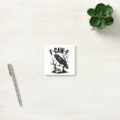 F-CAW-F Zwarte Kraai Zwarte Vogel Grappig Post-it® Notes (Kantoor)