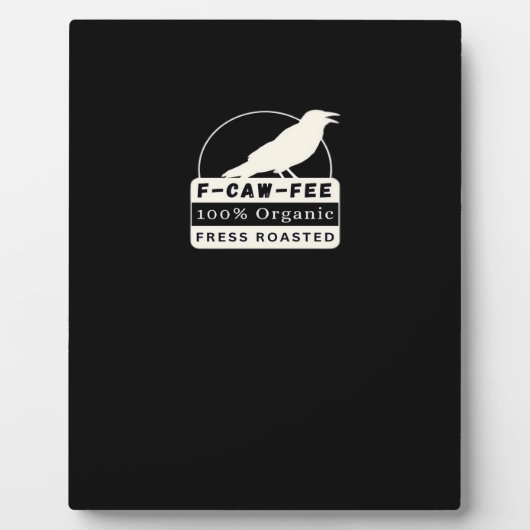 F-Caw-Fee Organic Style Classic Fotoplaat (Voorkant)