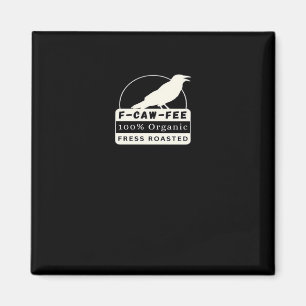 F-Caw-Fee Organische Stijl Klassieker Magneet