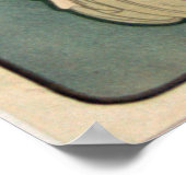 F. Champenois door Alfons Mucha - Art Nouveau Poster (Hoek)