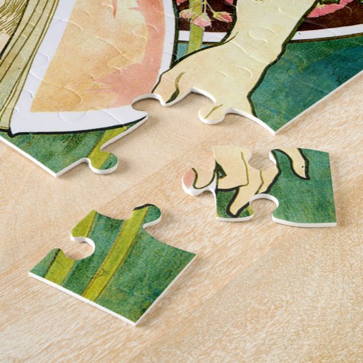 F. Champenois Imprimeur-Belgisch Staatsblad 1897 Legpuzzel (Zijkant)