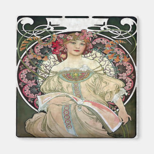 F. Champenois Imprimeur-Éditeur door Alfons Mucha Magneet