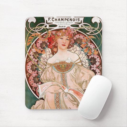 F. Champenois Imprimeur Editeur Muismat (Met muis)