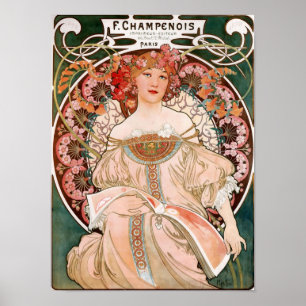 F. Champenois Imprimeur-Editeur Poster