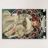 F. Champenois van Alphonse Mucha Legpuzzel (Horizontaal)