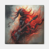 F Chord - AI Digital Art Print Magneet (Voorkant)