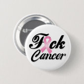 F*CK Breast Cancer Shirten Ronde Button 5,7 Cm (Voorkant /achterkant)