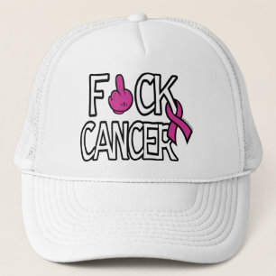 F#CK CANCER... Breast kanker Trucker Pet