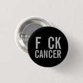 F CK CANCER RONDE BUTTON 3,2 CM (Voorkant /achterkant)