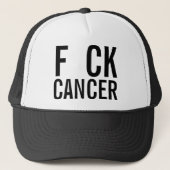 F CK CANCER TRUCKER PET (Voorkant)
