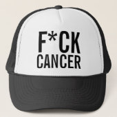 F*CK CANCER TRUCKER PET (Voorkant)