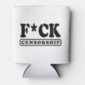 F*CK CENSUUR BLIKJESKOELER (Voorkant)