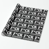 F*CK CENSUUR CADEAUPAPIER (Uitgerold)